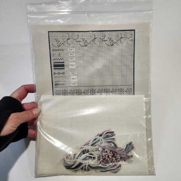 Shepherd's Bush NEW Cross Stitch Kit An Advent Sampler 1991 Kit Complete Holiday - Picture 3 of 6